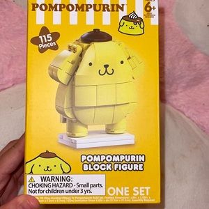 New sanrio pompompurin lego set